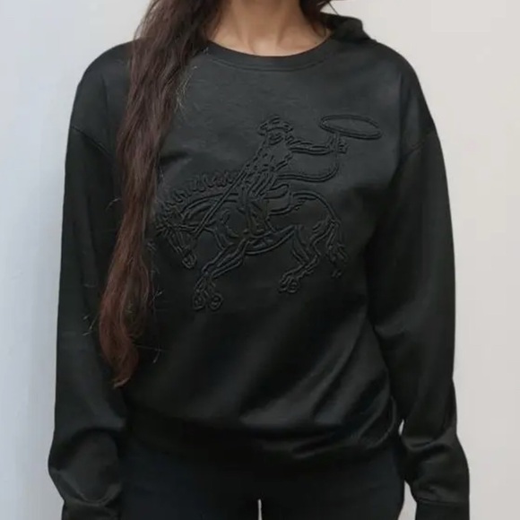 Tops - Buckin’ Horse Embossed Sweatshirt